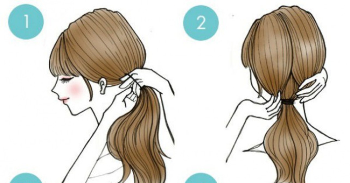 Как ходить с распущенными волосами чтобы они не падали на лицо