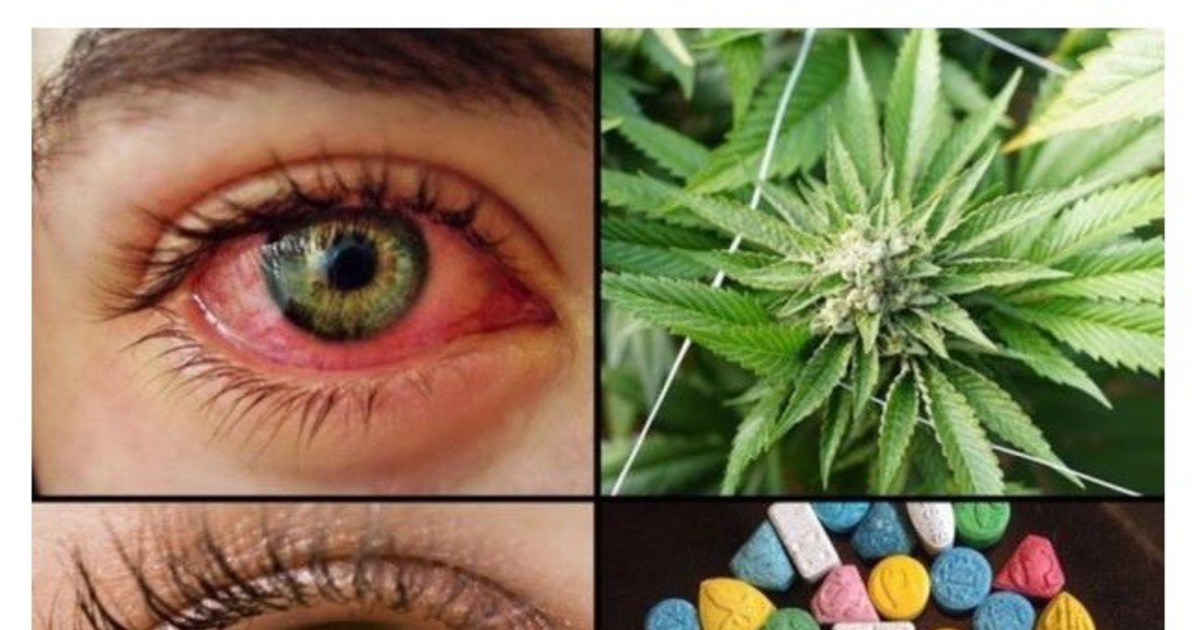 марихуана влияние на зрение