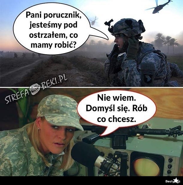 BESTY.pl - Kobieta w wojsku :D