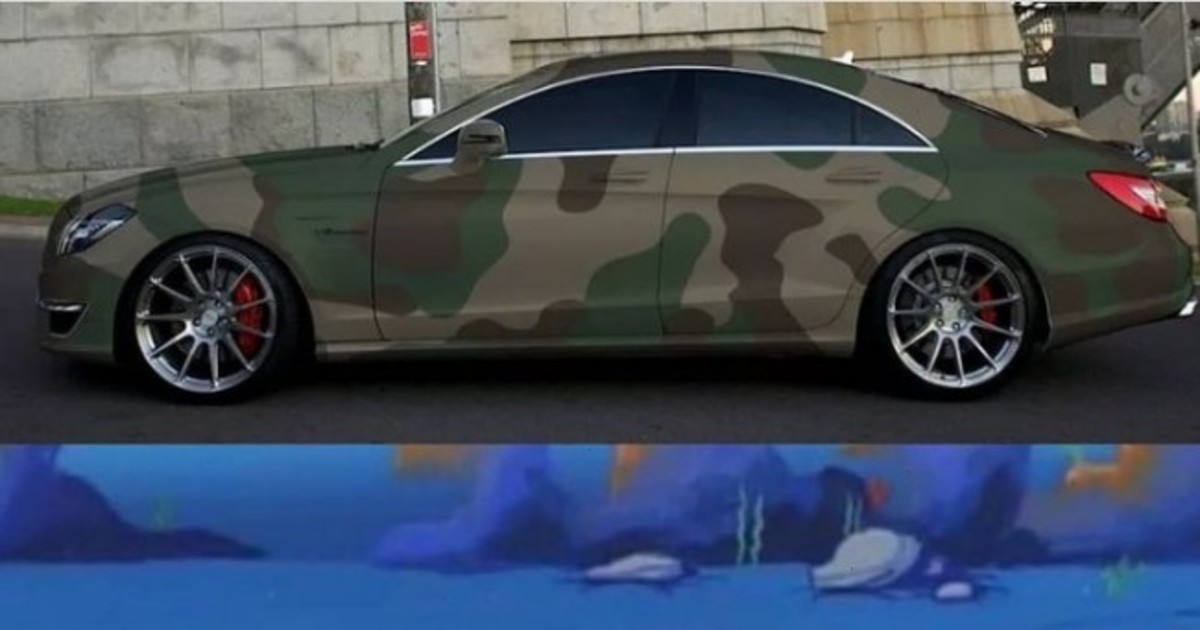 BMW e60 Camo